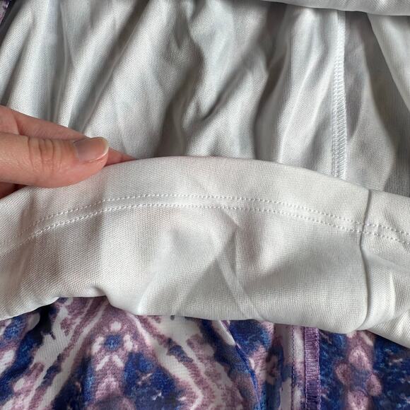 Show Me Your Mumu Purple Haze Katy Halter Mini Dress Womens Size L Boho - Picture 8 of 9